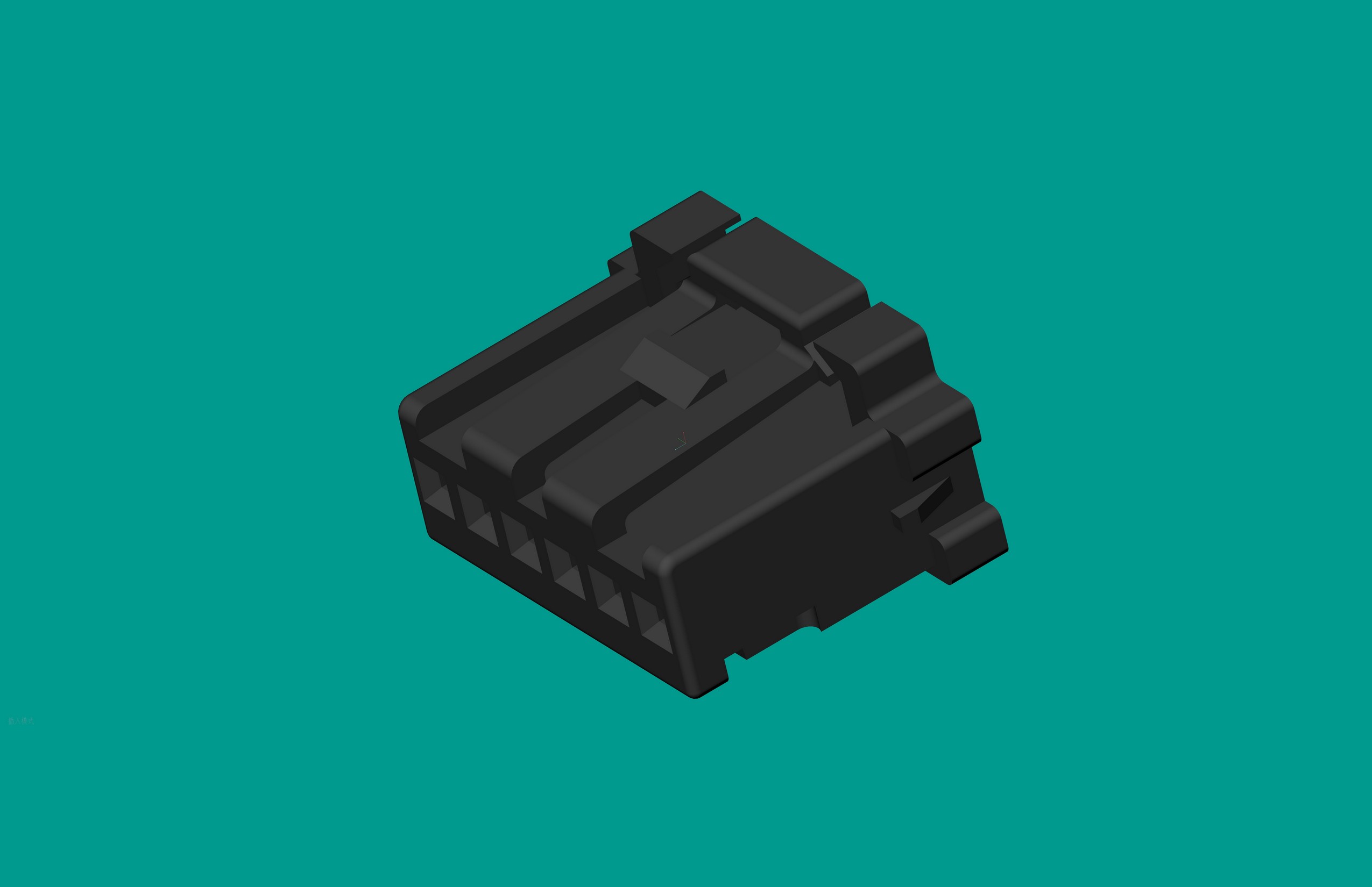 2.0間距，PNIRP-06V-S黑色