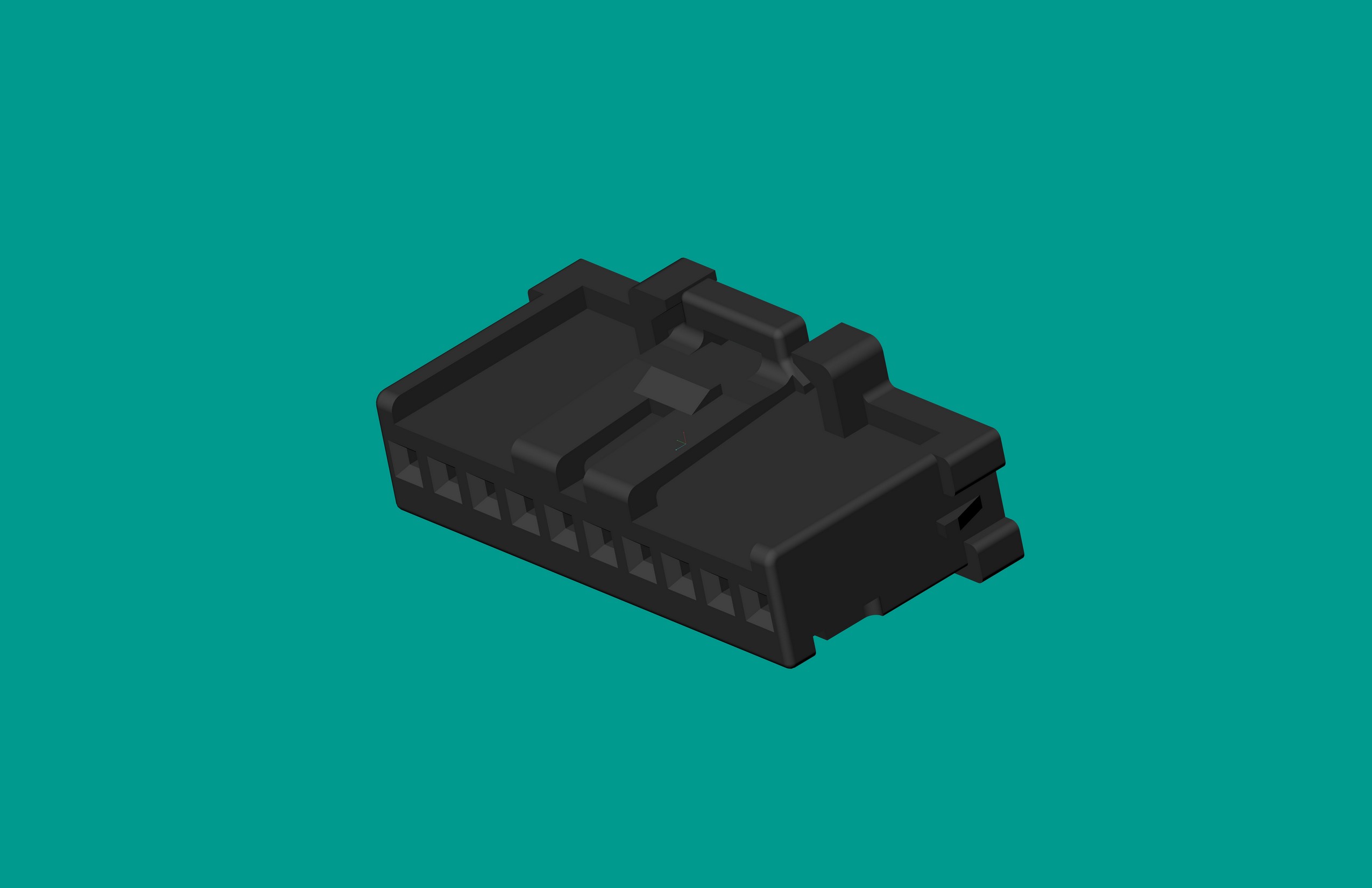 2.0間距，PNIRP-10V-S黑色