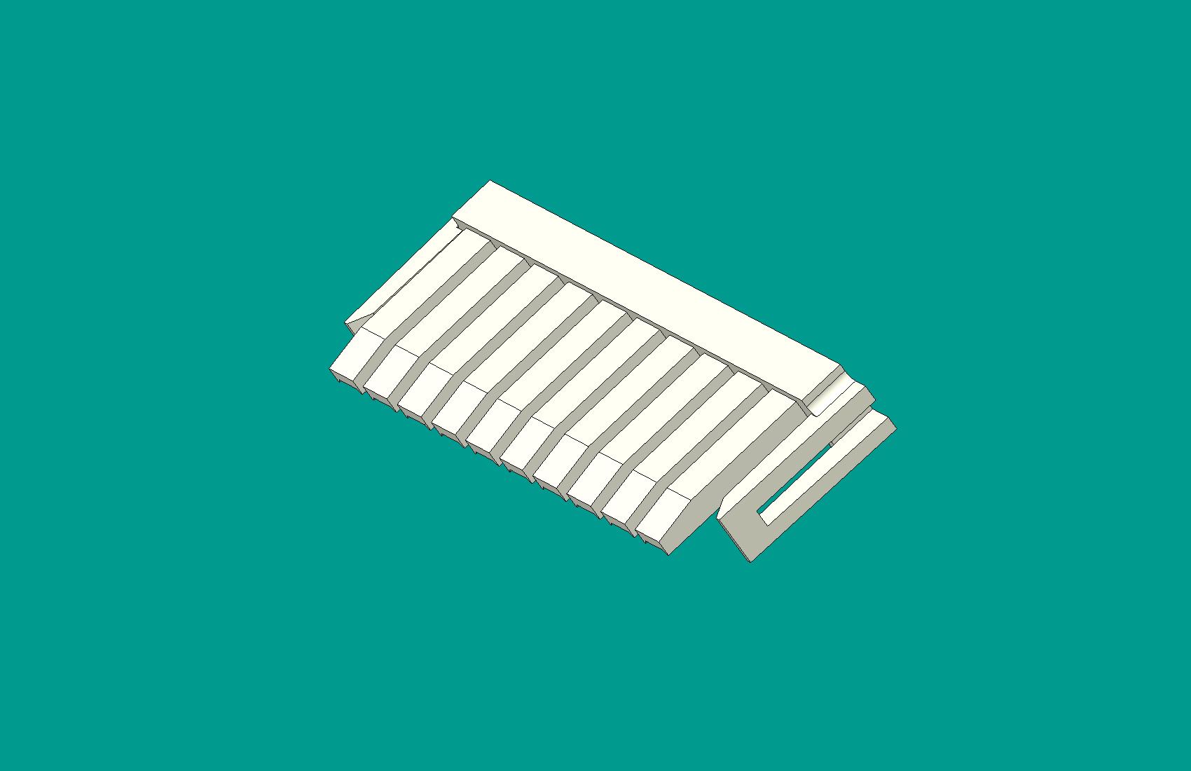 2.0間距，PNIS-10V鎖片