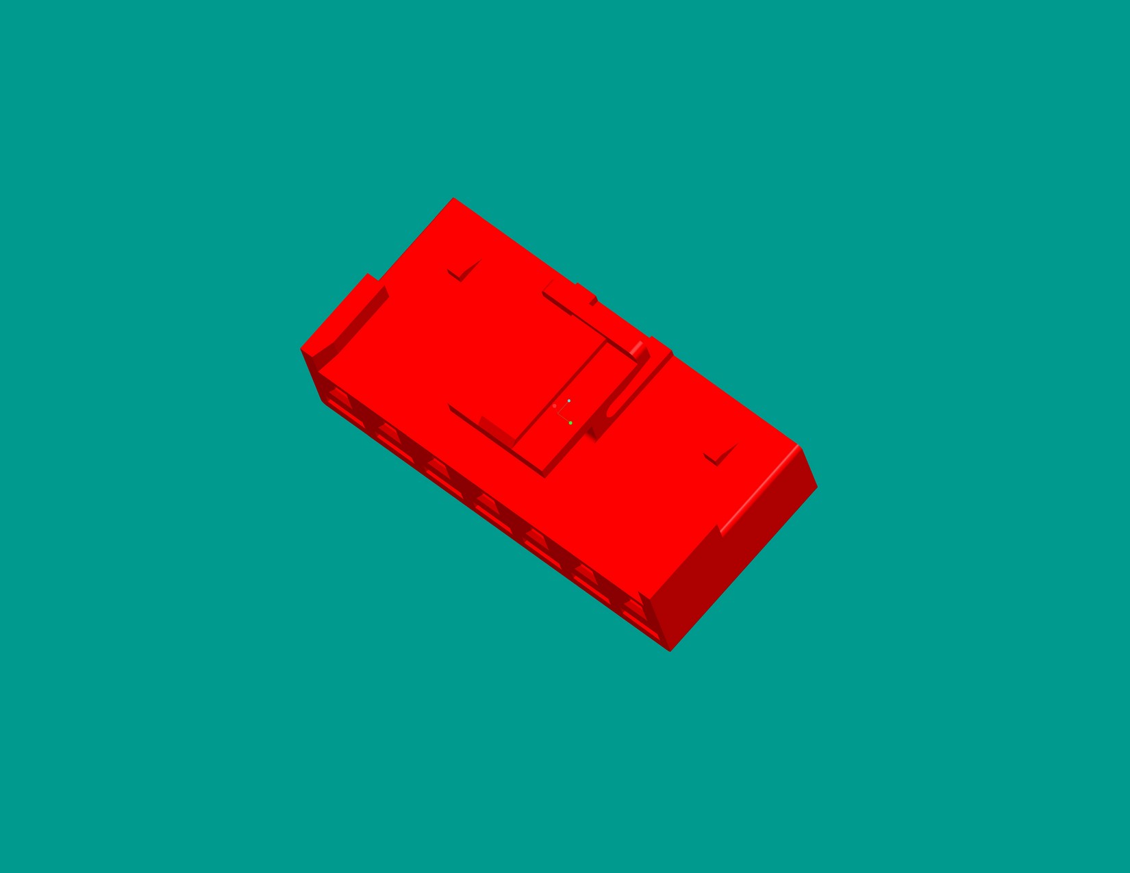 VH-7Y帶槽鎖片型紅色